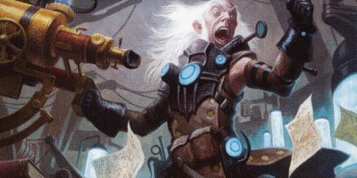 Reckless Scholar card art by Steve Prescott